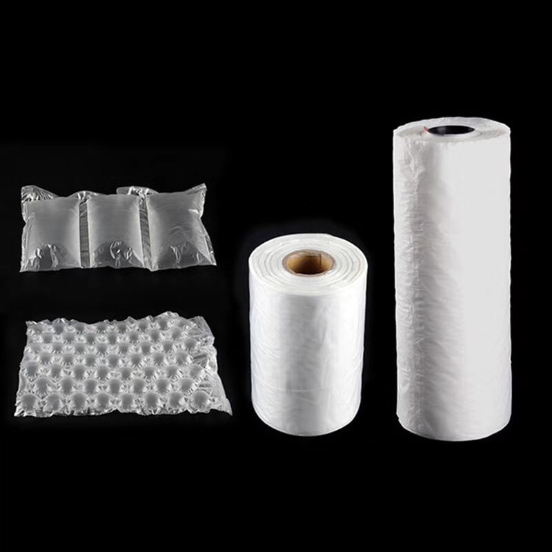 Air cushion bag packaging compared with traditional packaging Ameson