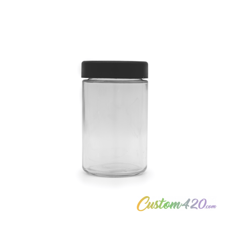 5oz V2 Glass Jar (120 Qty) Custom 420 Supply Custom Cannabis Packaging