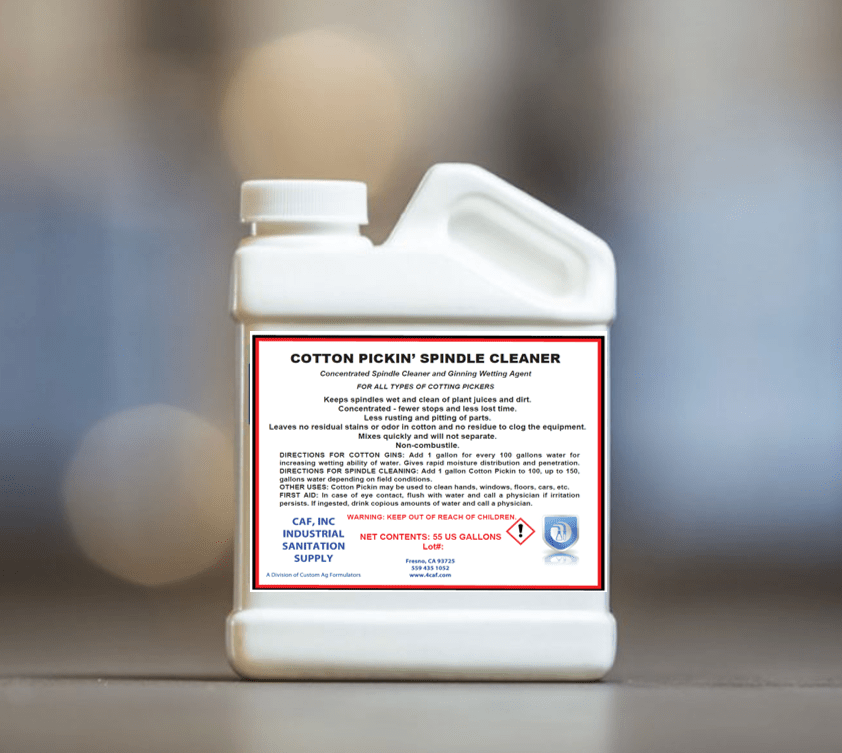 Cotton Picking Spindle Cleaner Custom Ag Formulators, Inc.