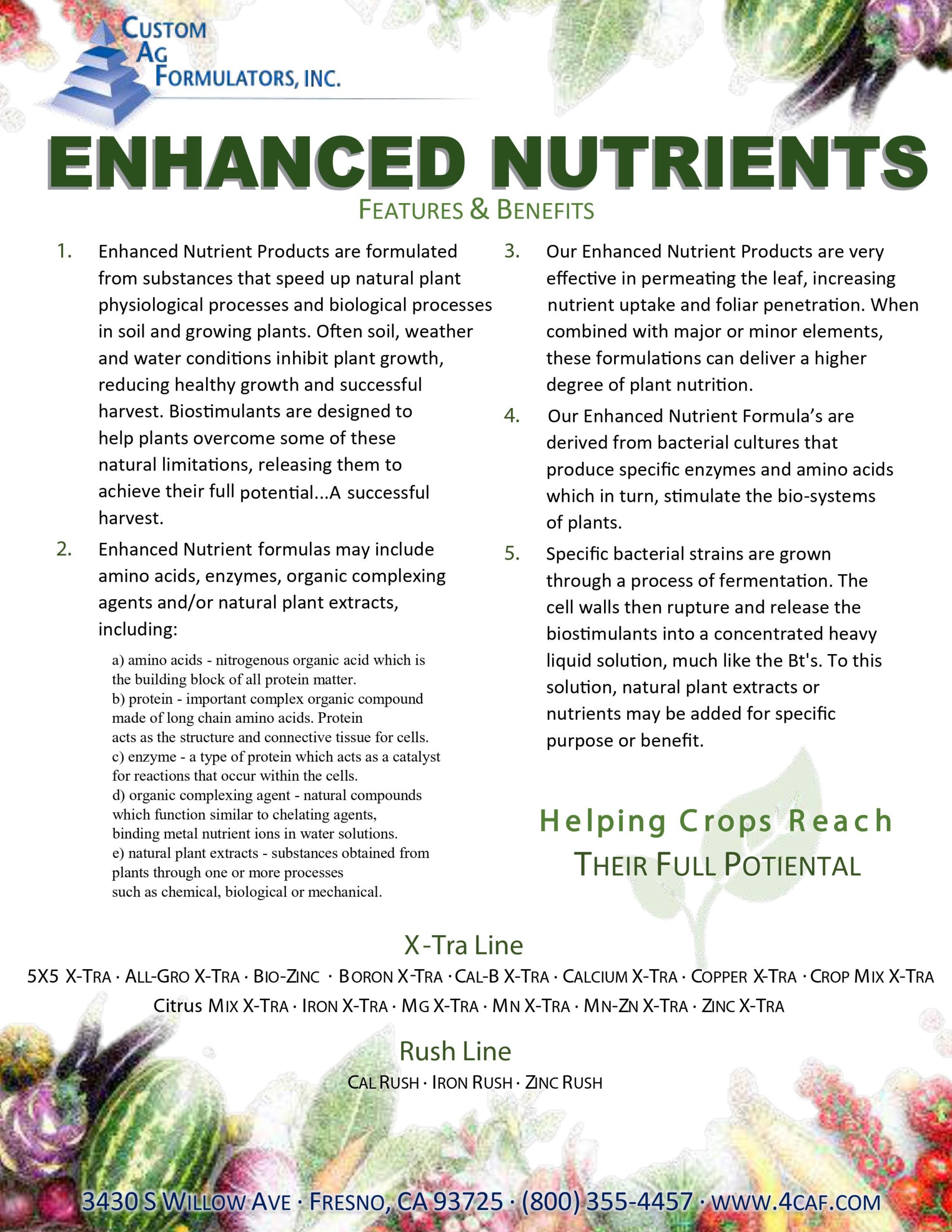 Resource Center Custom Ag Formulators, Inc.