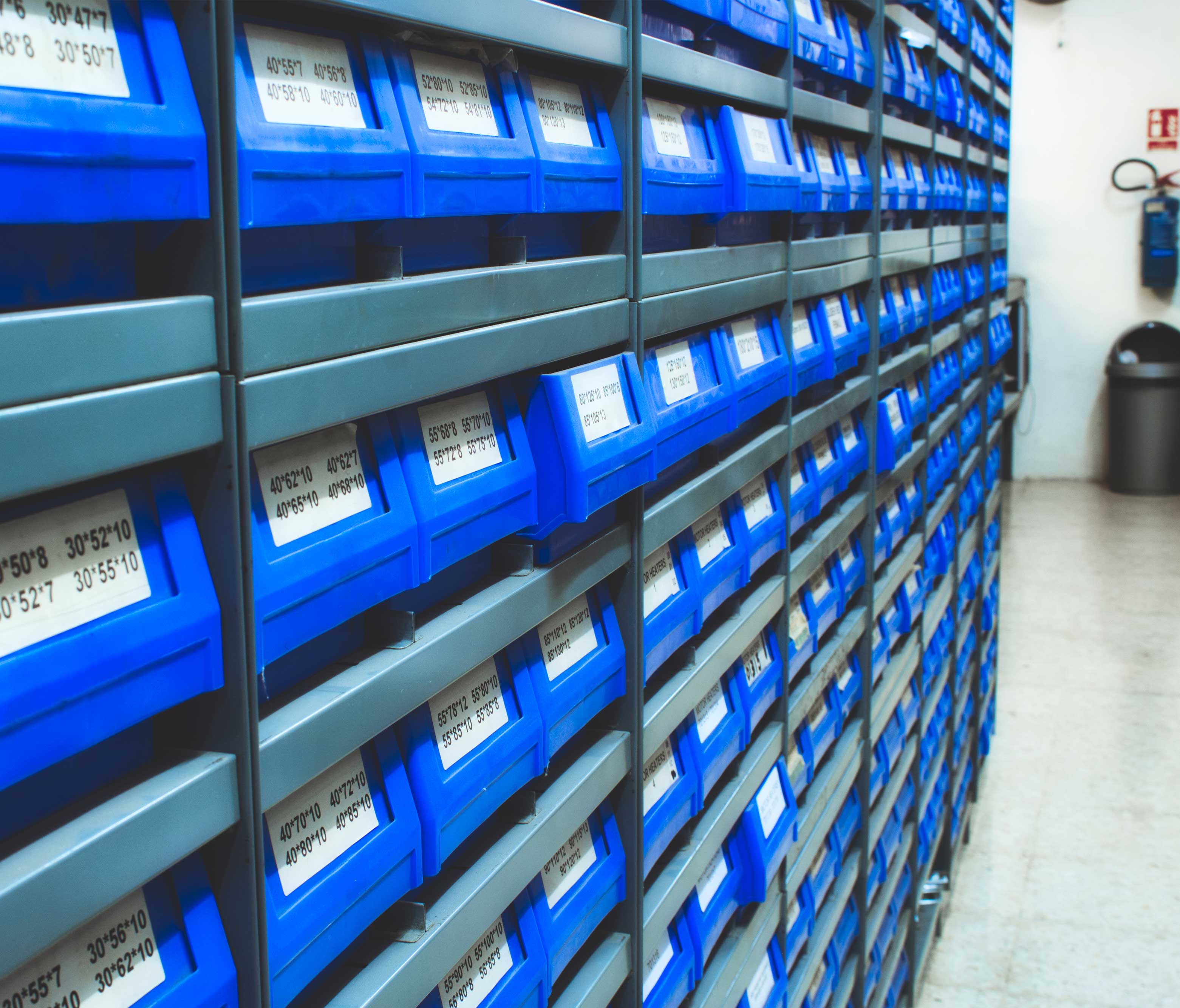 Warehouse Racking Label System