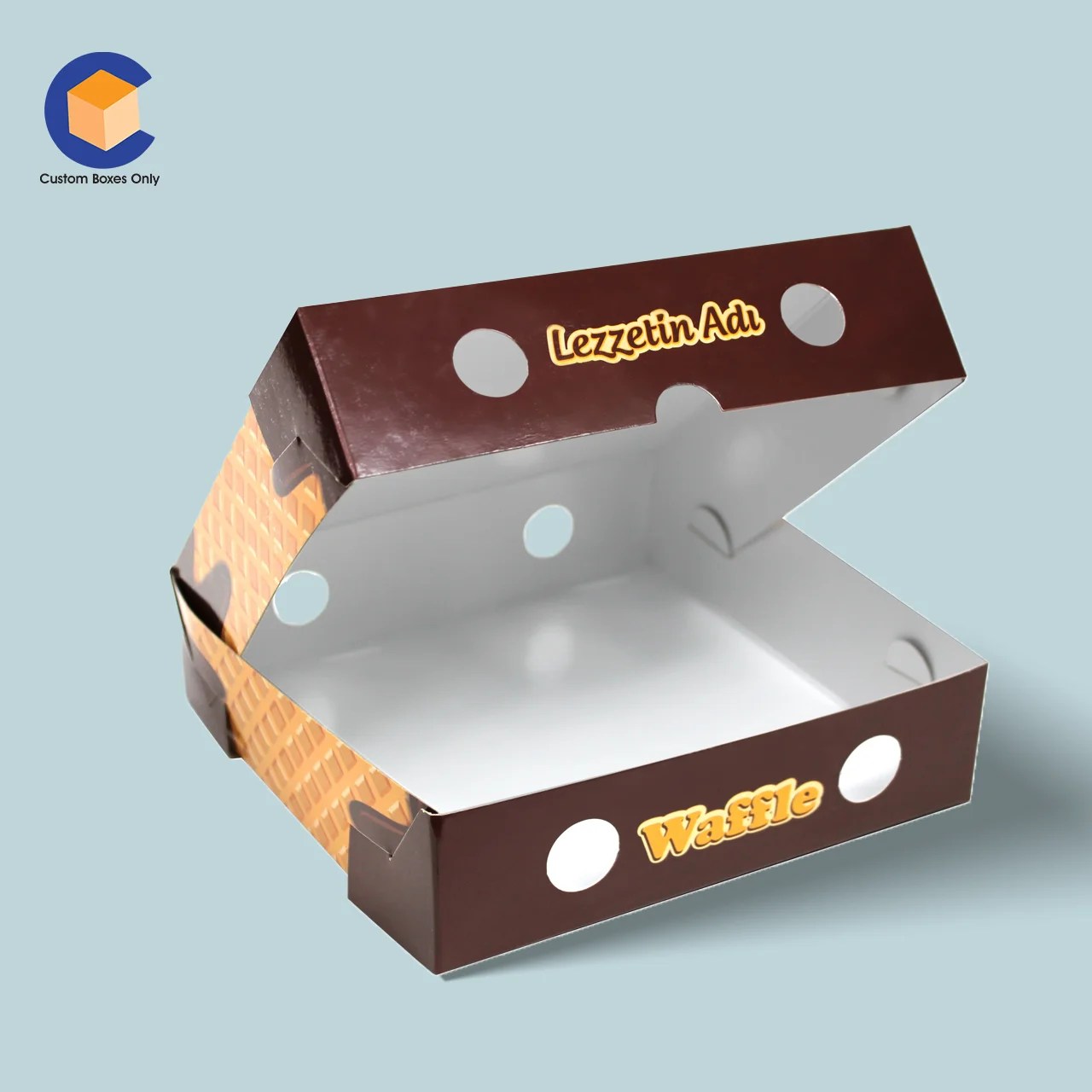 Custom Waffle Boxes Durable & BrandBoosting