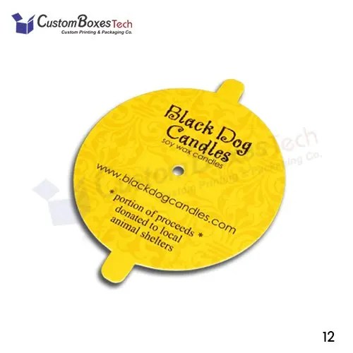 Custom Candle Dust Cover Lid Custom Printed Candle Lid