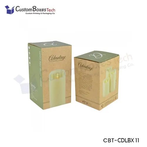 Kraft Candle Boxes Custom Kraft Candle Packaging Boxes Wholesale