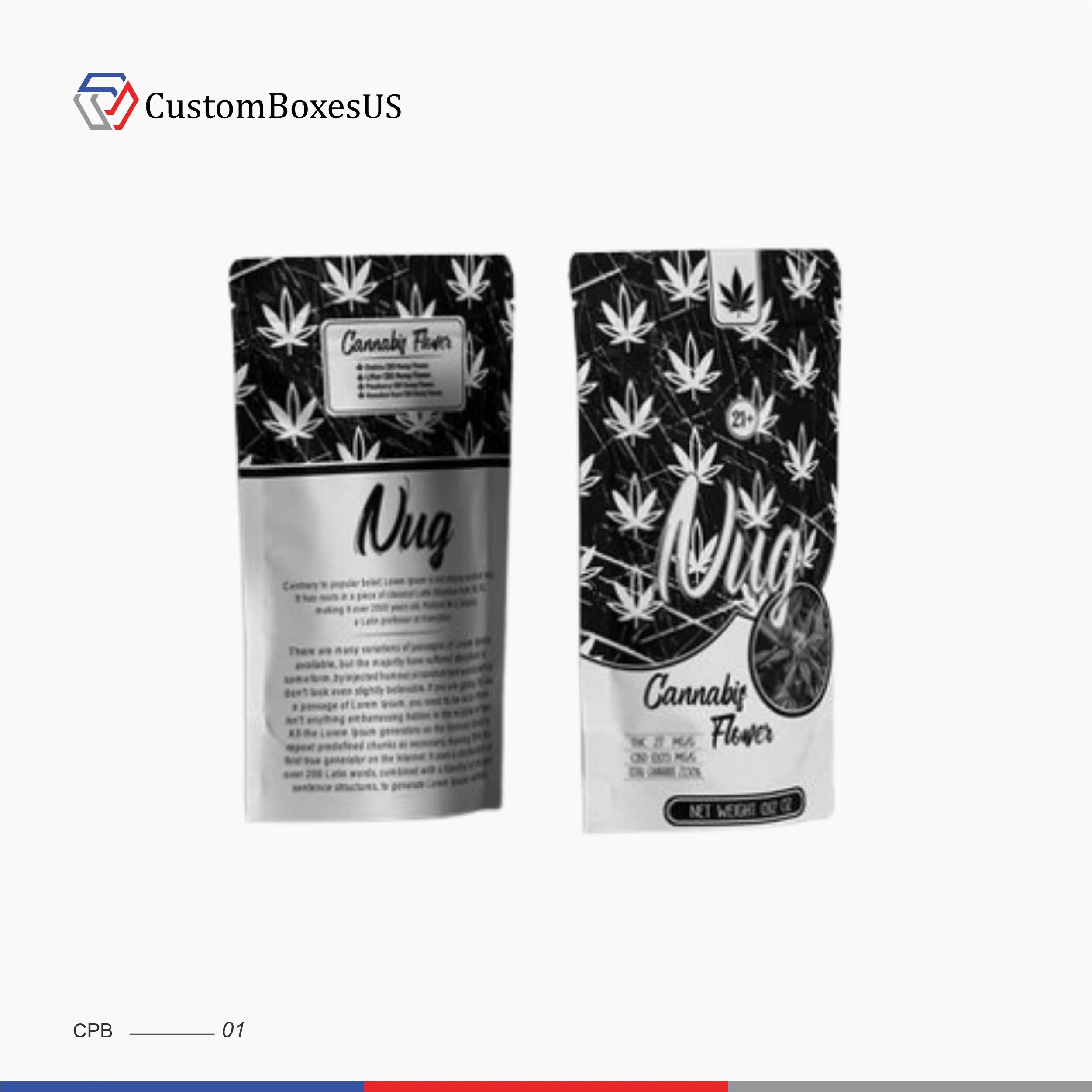 HighQuality Custom Mylar Bags with Logo