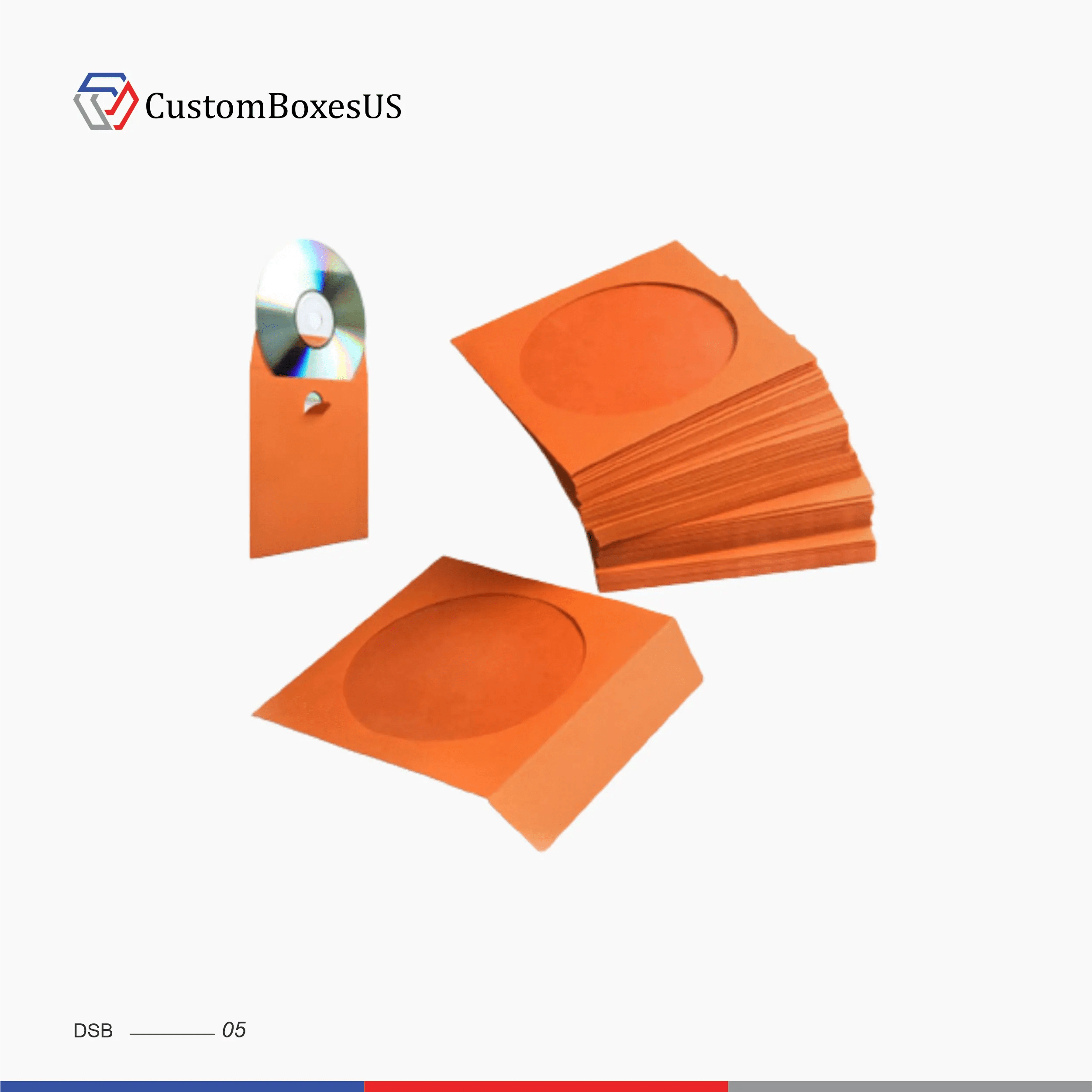 Custom CD/DVD Storage Boxes Stylish Disc Storage