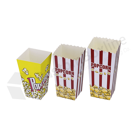 Popcorn Boxes Bulk Low Minimums CustomBoxline.co.uk