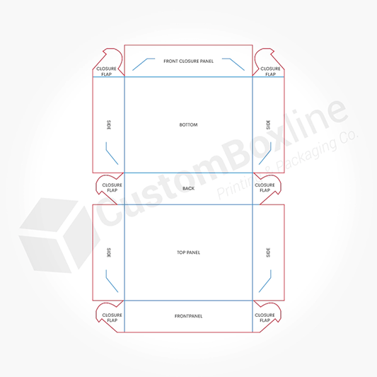 Bakery Box Template CustomBoxline