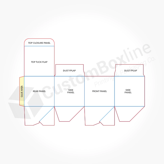 Rectangle Box Template | CustomBoxline