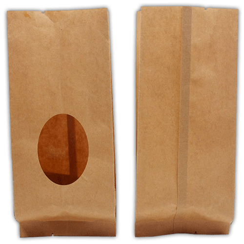 Customised Bread Packaging Bags With PVC Window Custom Cake Boxes