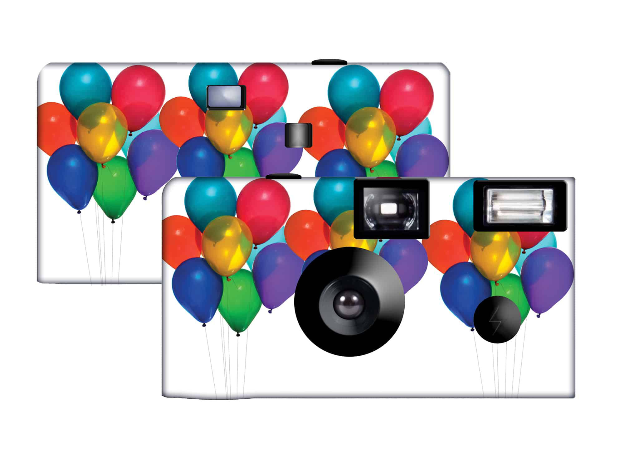 Bright Party Balloons Custom Disposable Camera Custom Camera Collection