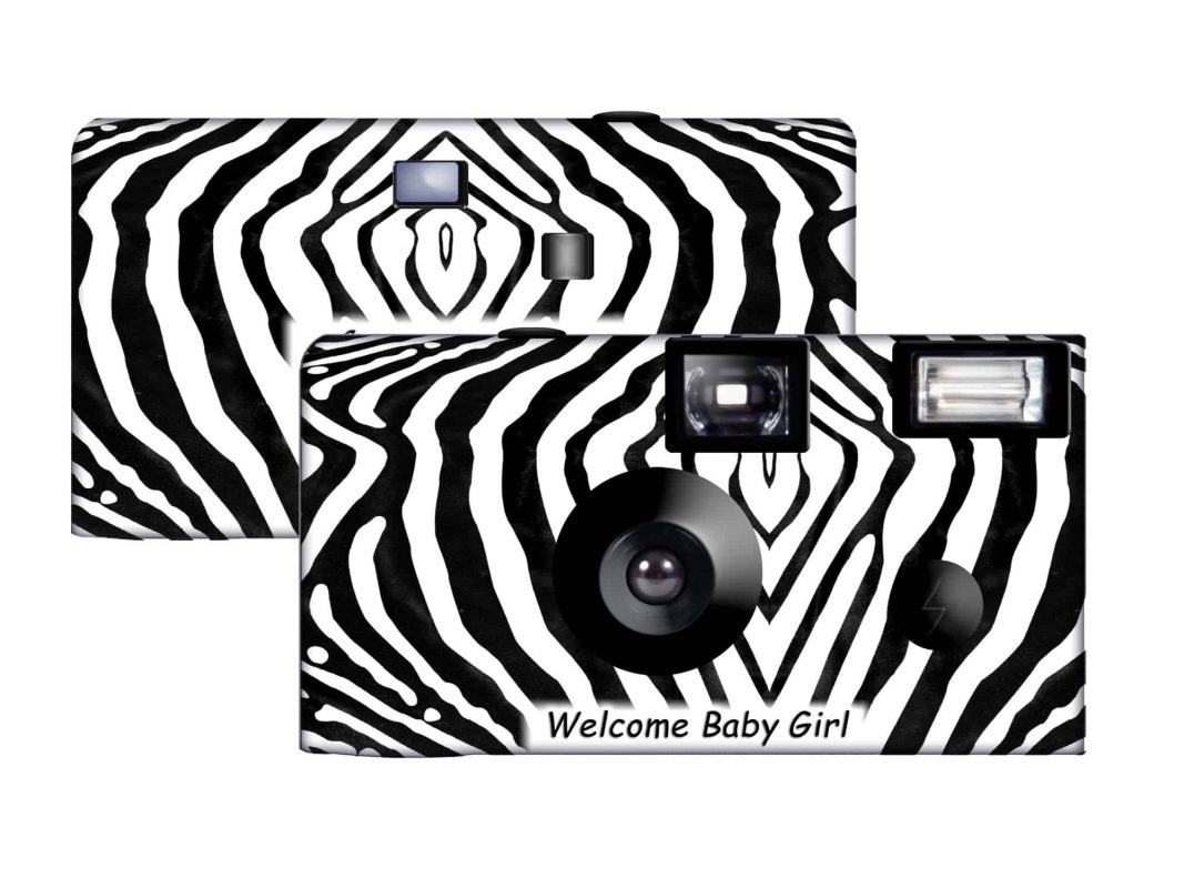 Zebra Custom Disposable Camera Custom Camera Collection