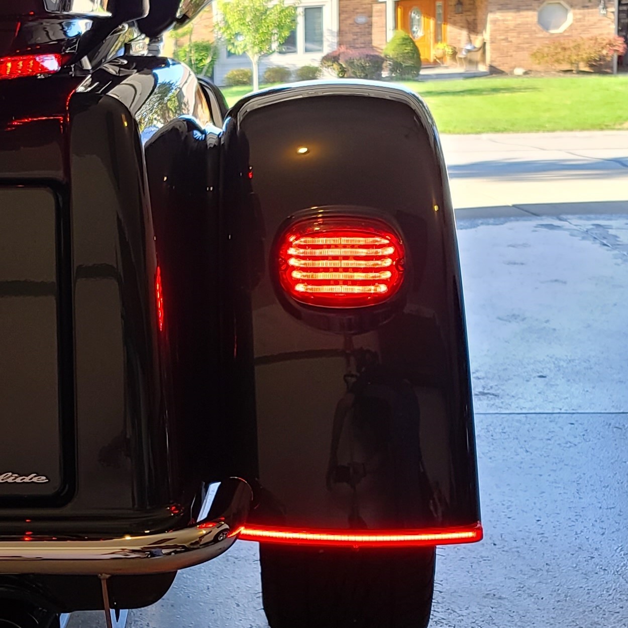Harley Davidson Tri Glide LED Tail Lights Custom Dynamics