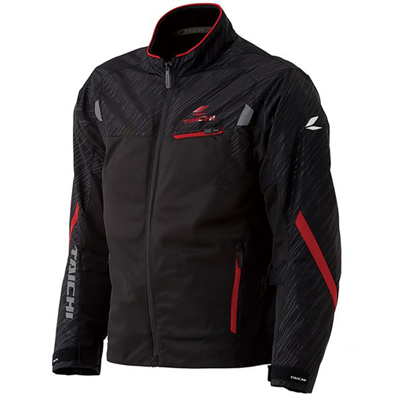 RS Taichi Torque Mesh Black Red Riding Jacket Custom Elements