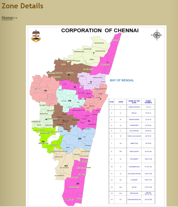 Corporation of Chennai Customer Complaint Phone Number