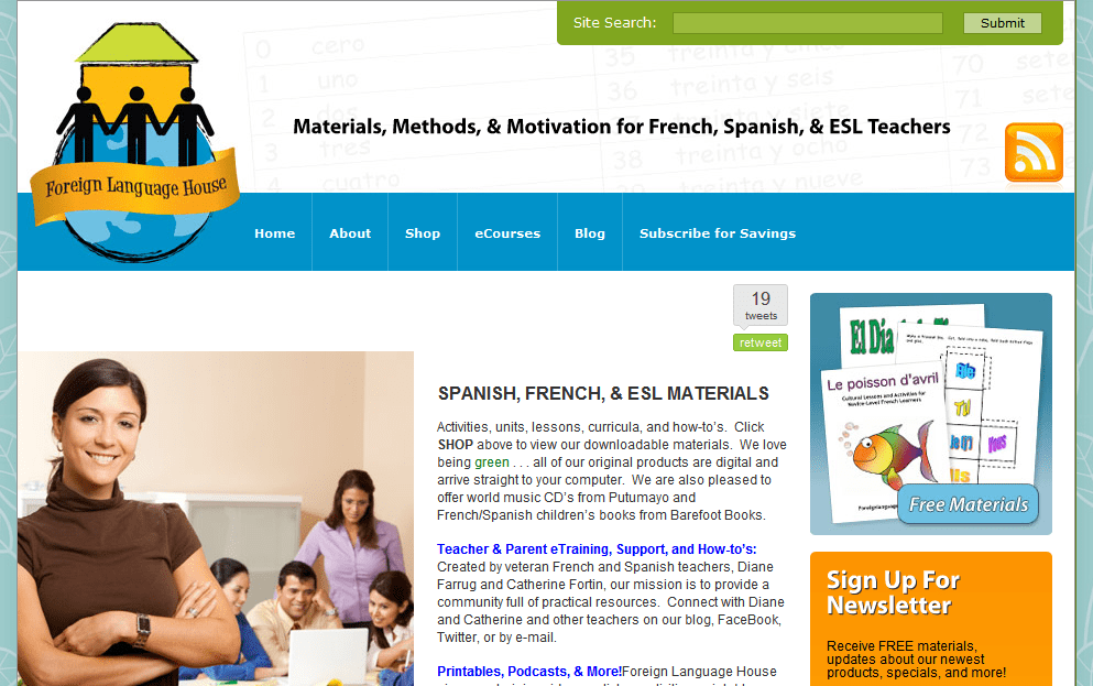 Foreign Language House Magento Website Customer Paradigm