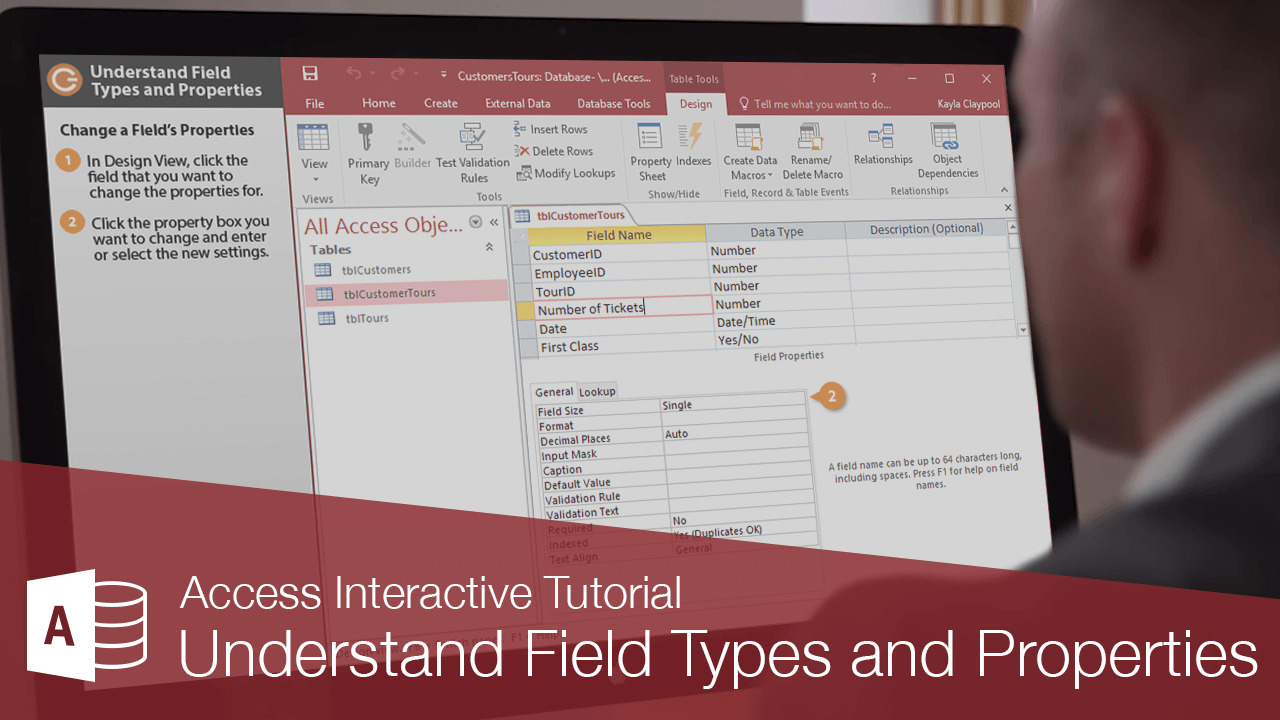 Understand Field Types and Properties CustomGuide