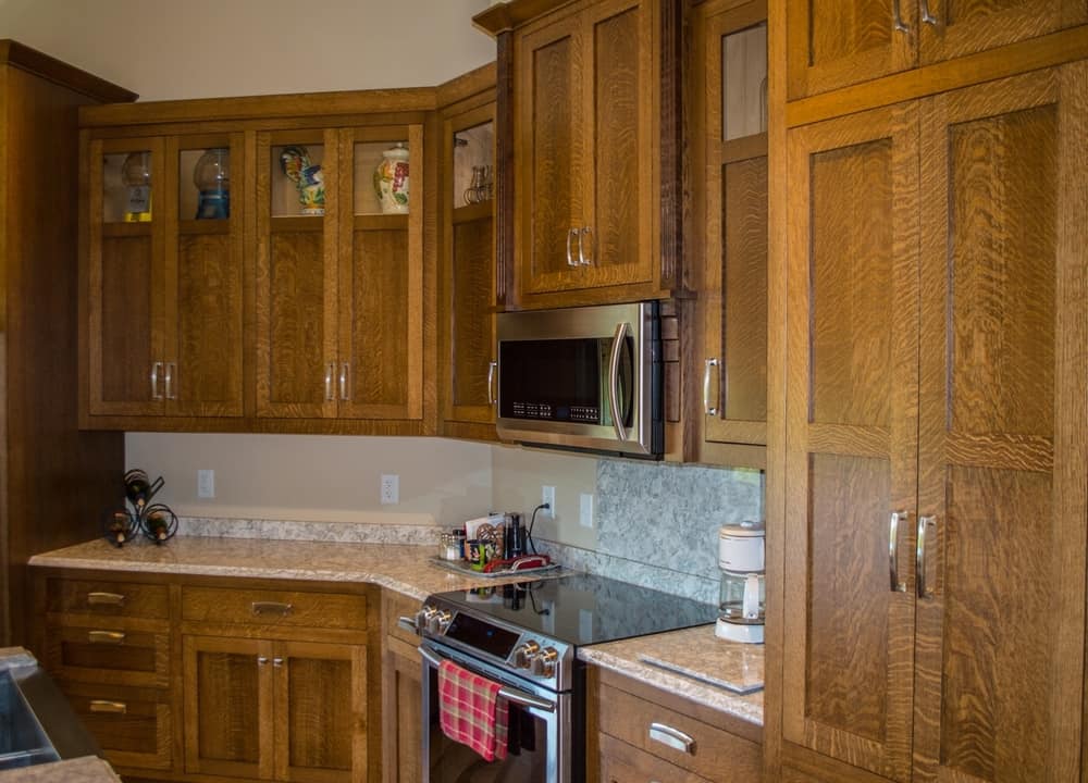 Custom Hardwood Custom Kitchen