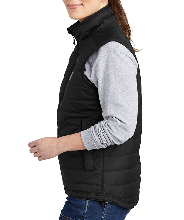 CustomInk Sizing Line-Up for Carhartt Women's Gilliam Lightweight Vest