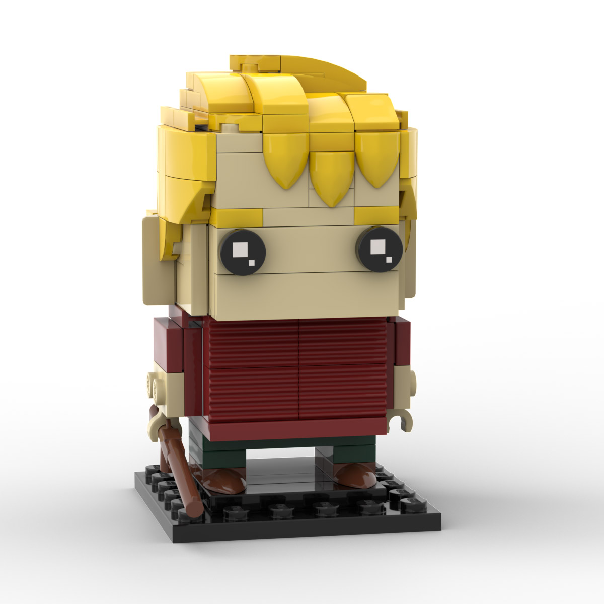 Lego Kevin Mccallister Home Alone - Custom MOC Brickheadz Instructions