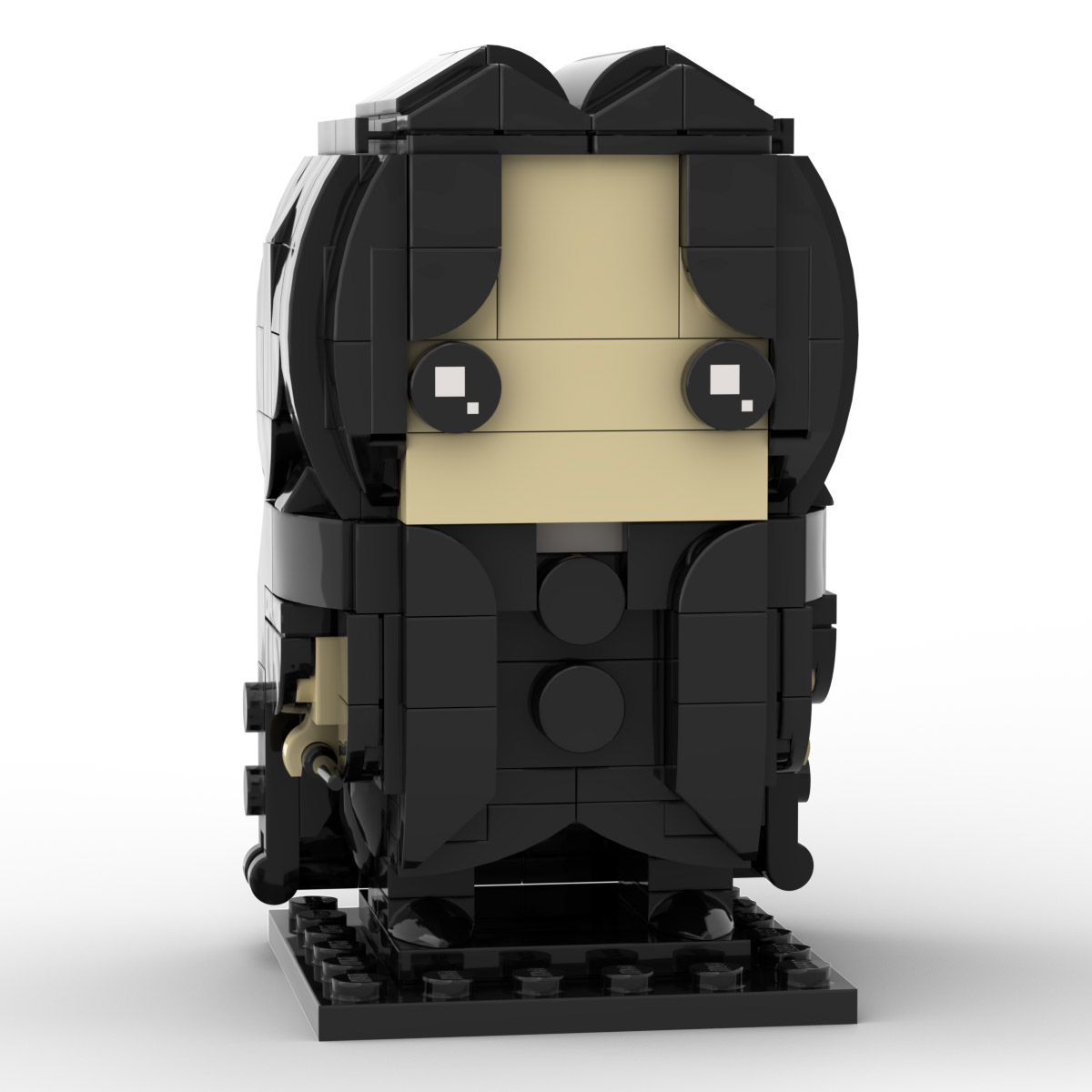 Custom MOC Harry Potter Lego Instructions Severus Snape Brickheadz