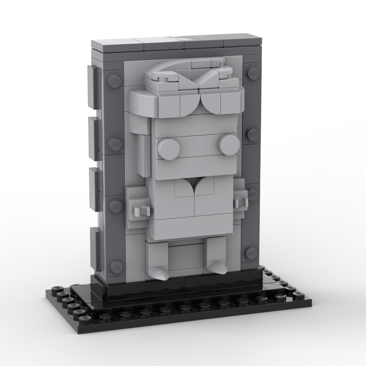 Lego Star Wars Han Solo Carbonite Custom Brickheadz Instructions