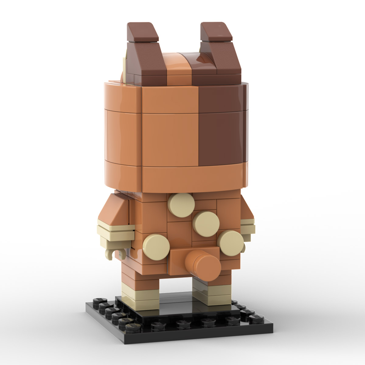 LEGO MOC Chilli From Bluey Brickheadz by custominstructions