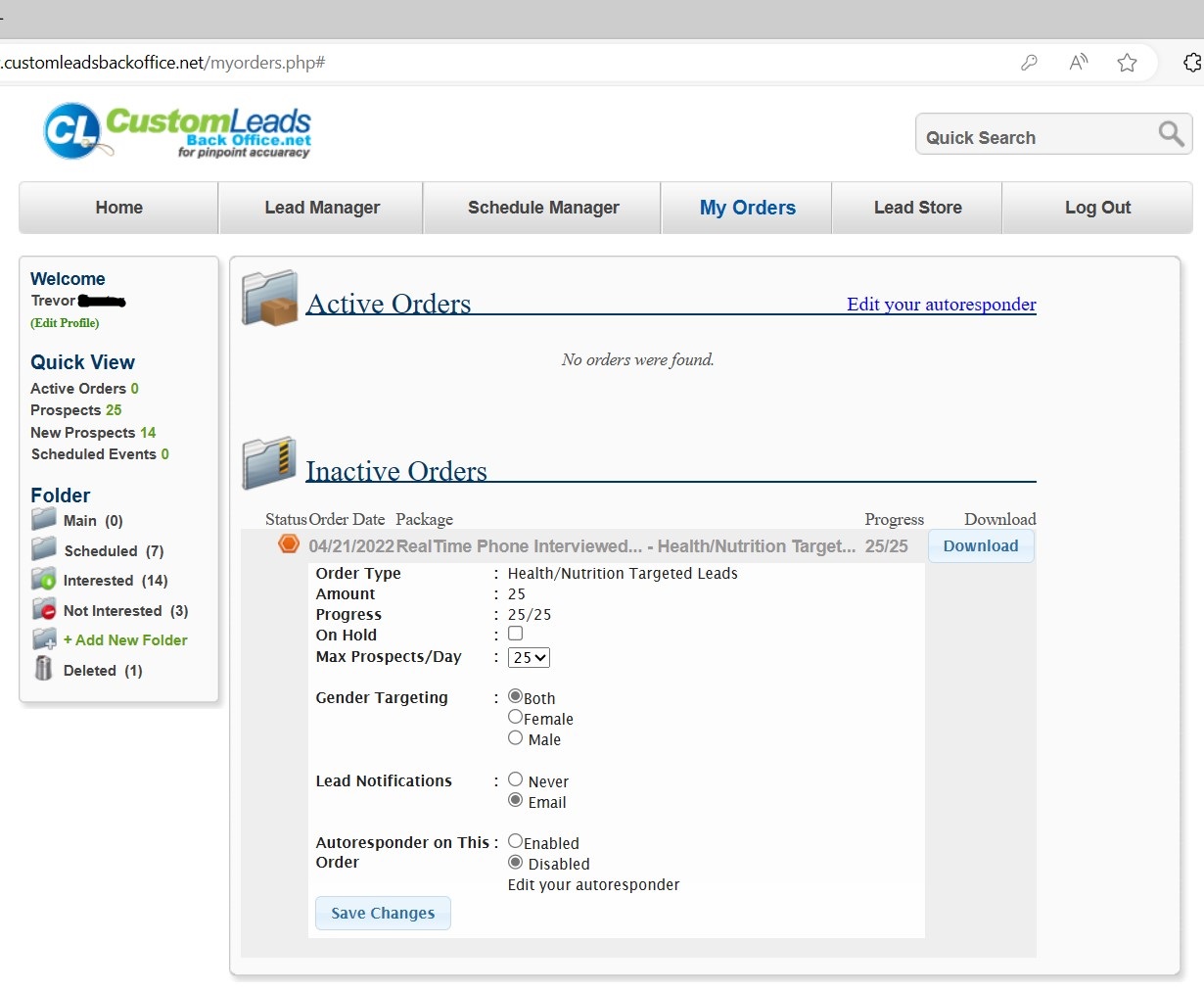 RealTime MLM Leads Double Opt In Leads