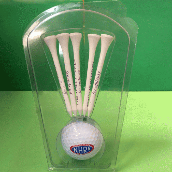 Buy Logo Golf Ball and Tee Combo Online Custom Made Golf Events