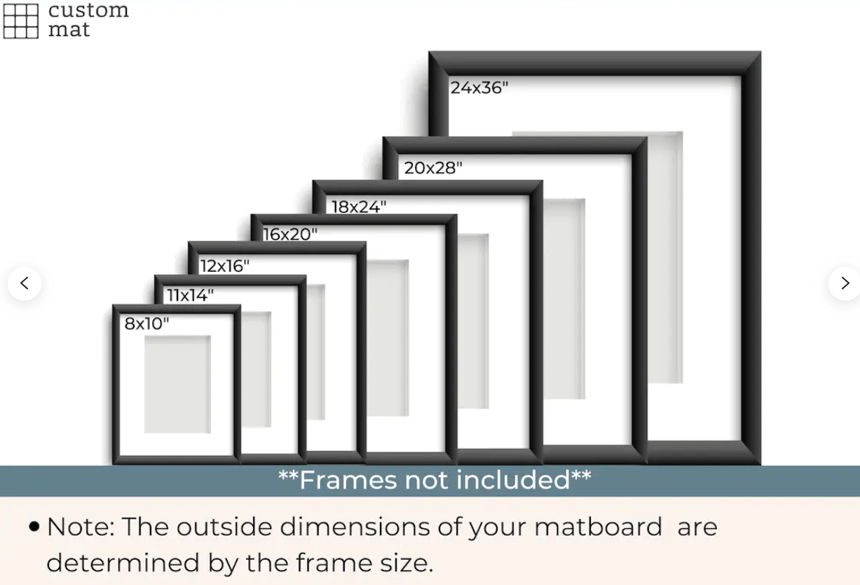 Customize your Matboards Online • Deliver to Canada & the USA • Your