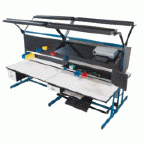 ProLine Double Sided White Plastic Laminate Top The Basic Addon Workbench