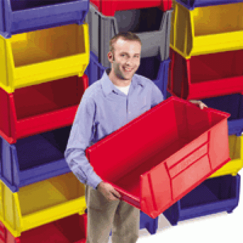 AkroMils 30281 Super Sized Plastic Bins