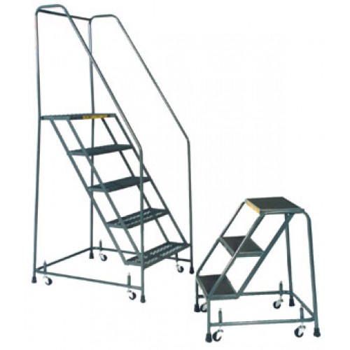 Ballymore FSH526G Serrated Grating Rolling Safety Ladder