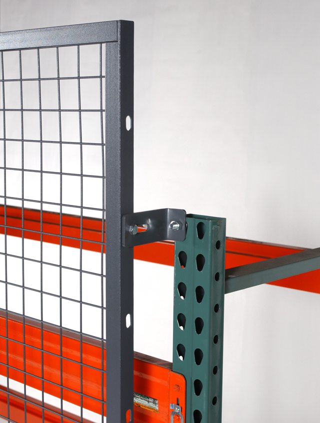 WireCrafters Wire Mesh Pallet Rack Safety Backing