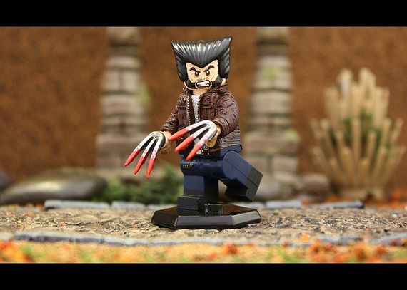 Wolverine Unleashed Custom Minifigure Custom LEGO Minifigures