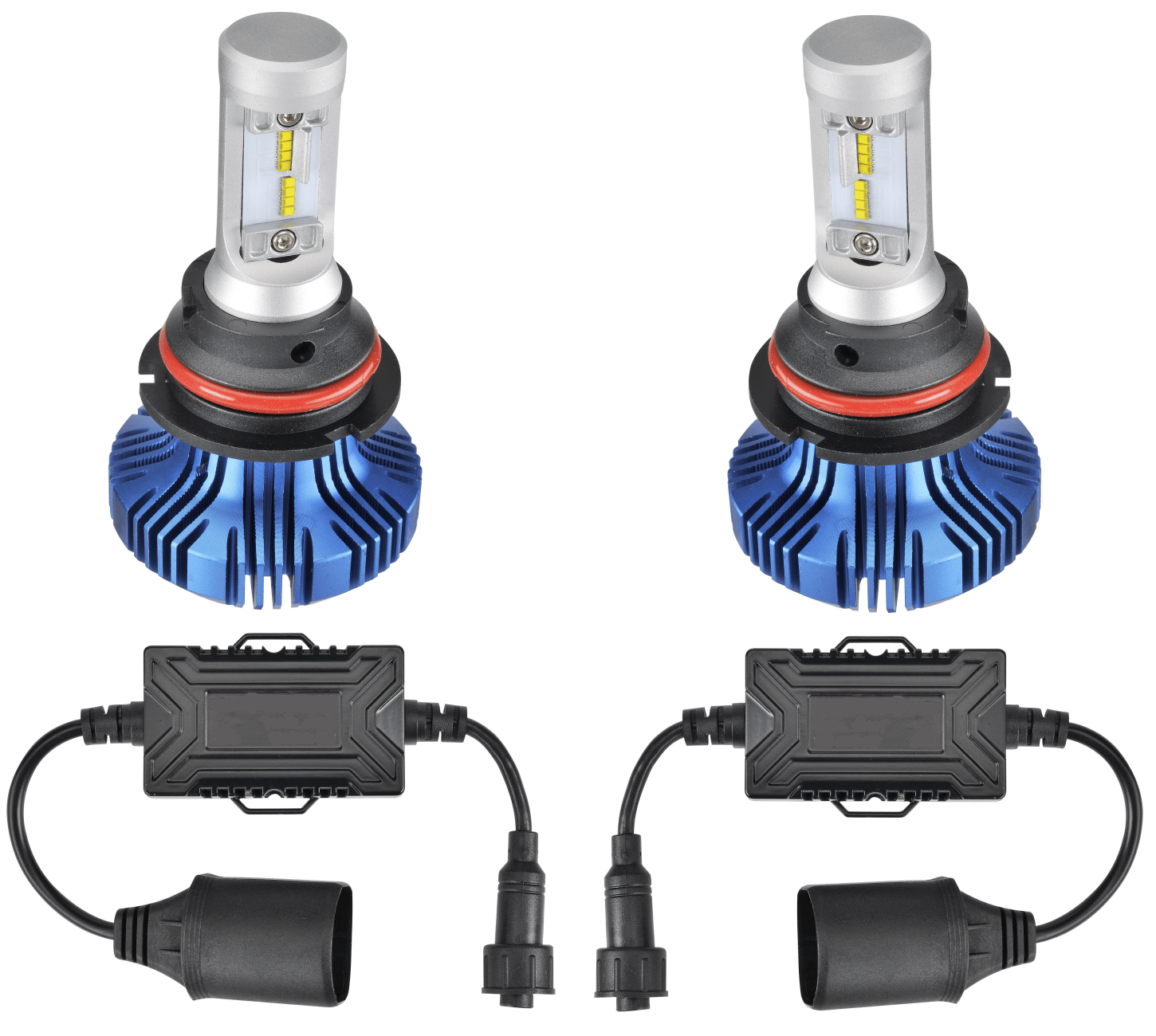 Narva 9007 LED Headlight Retrofit Kit 25w 6500k Ultra Daylight Pair