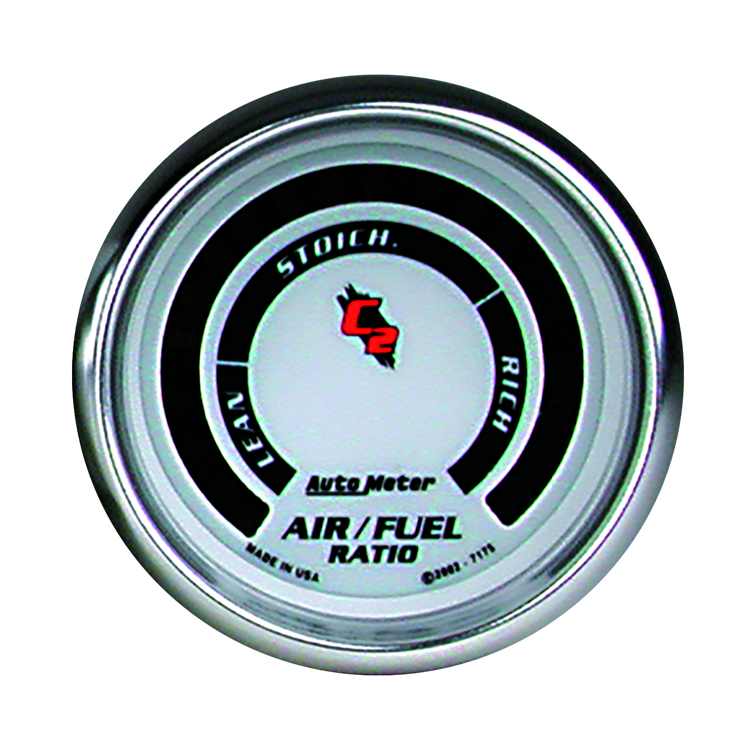 Autometer ATM7175 C2 21/16" Narrowband Air/Fuel Ratio Gauge LeanRich