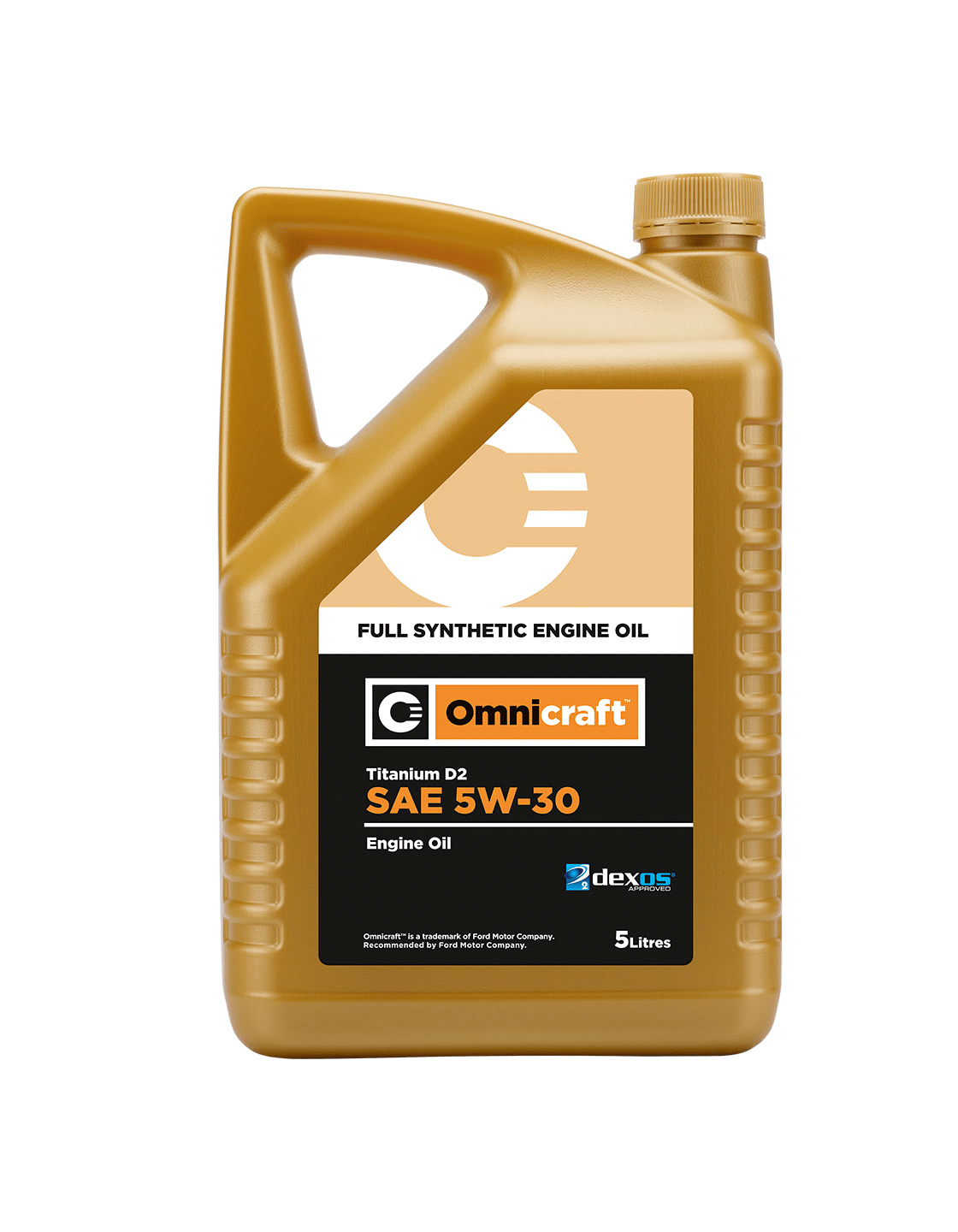 Ford D25W30 Omnicraft 5W30 Dexos 2 Synthetic Motor Oil 5l