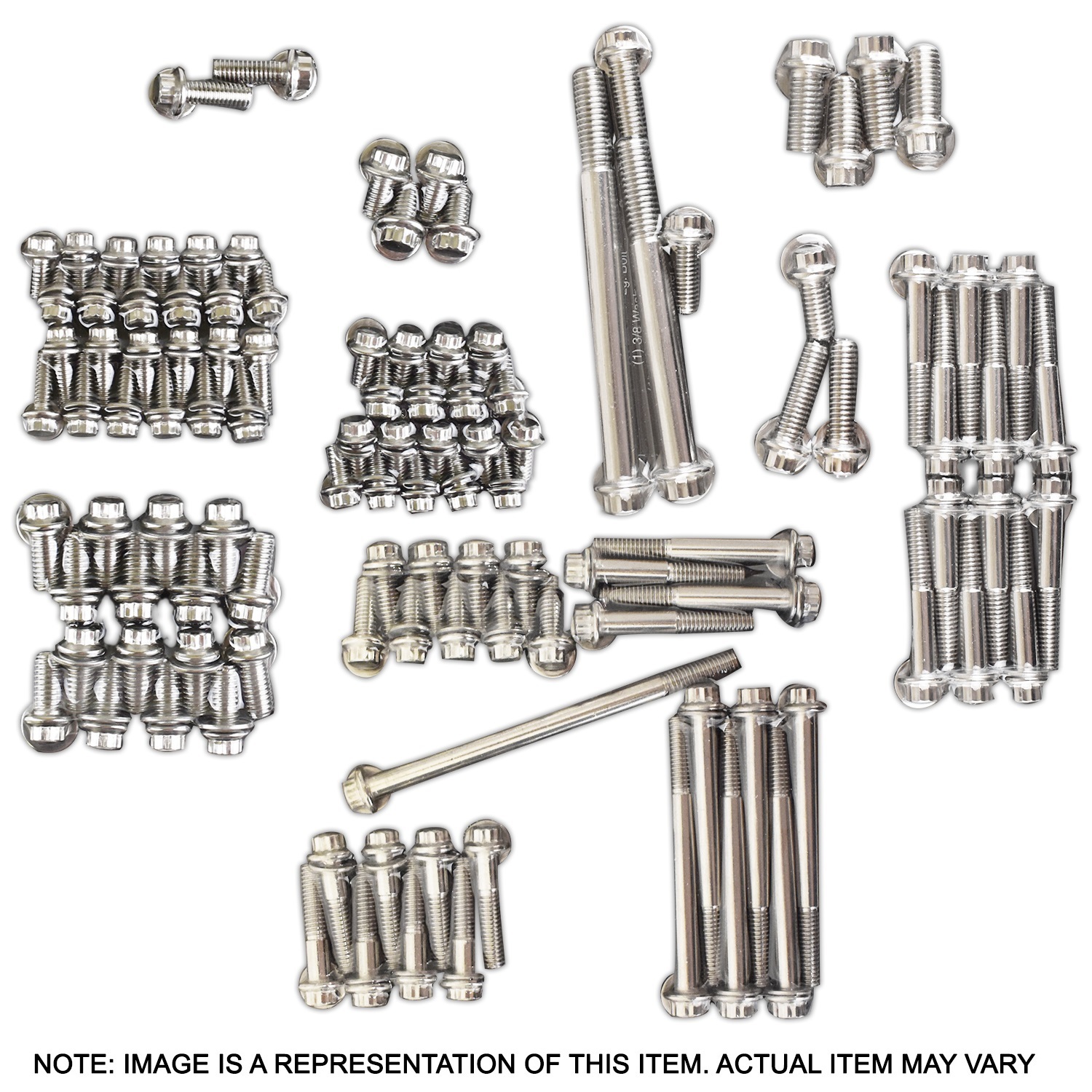 SSF557 Ford Windsor Engine Bolt Kit Stainless Steel 12 Point Head 260