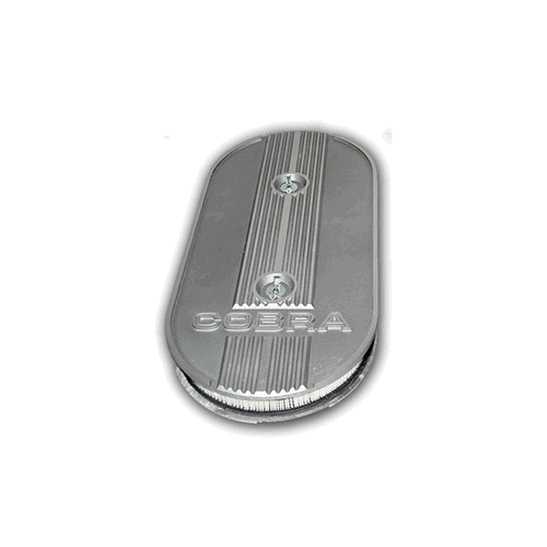 Shelby Oval Air Cleaner Assembly COBRA Finned Single 4 Barrel