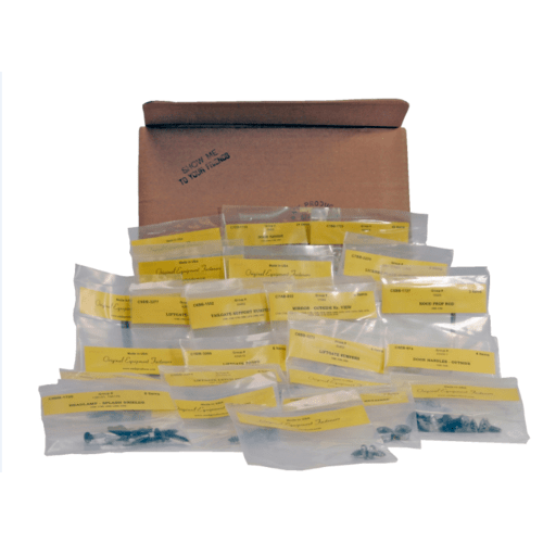 Scott Drake MBKC8ZBMASTER 1968 Mustang Master Body Hardware Kit