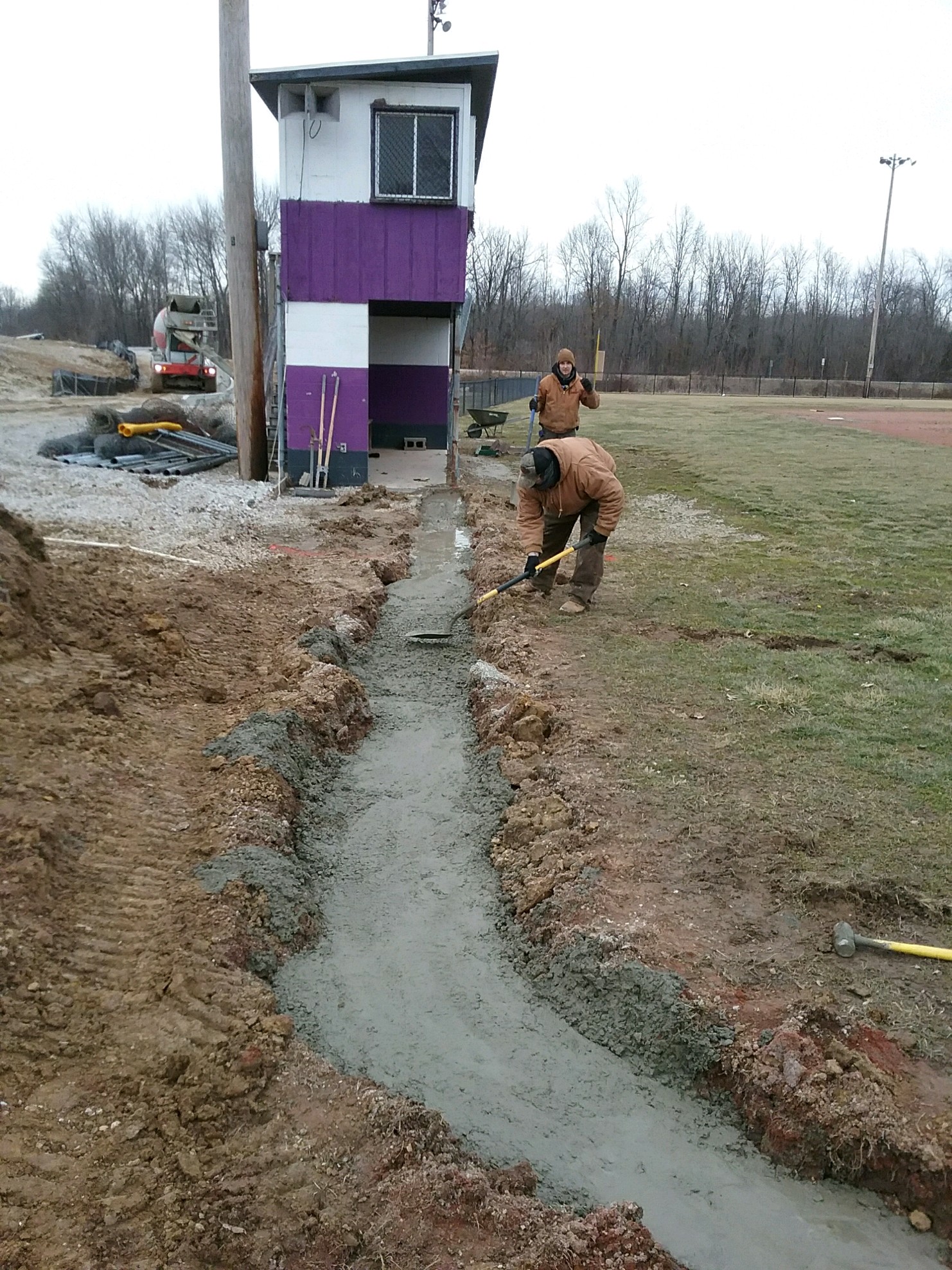 Clay City High School Custom Net Backstops, Inc.
