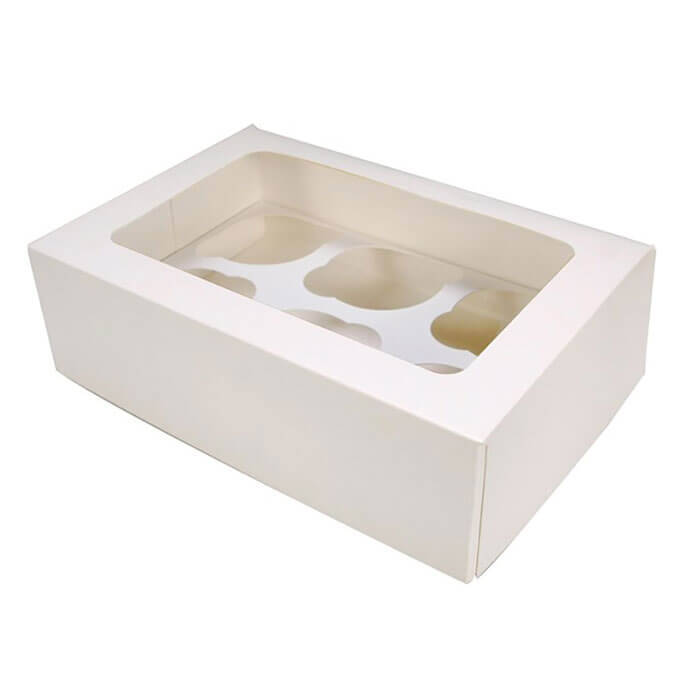Custom Designed CupCake Boxes Decorative Cupcake Packaging Boxes