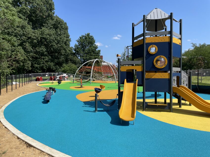 Playground Surface Installation Custom Park Surfacing
