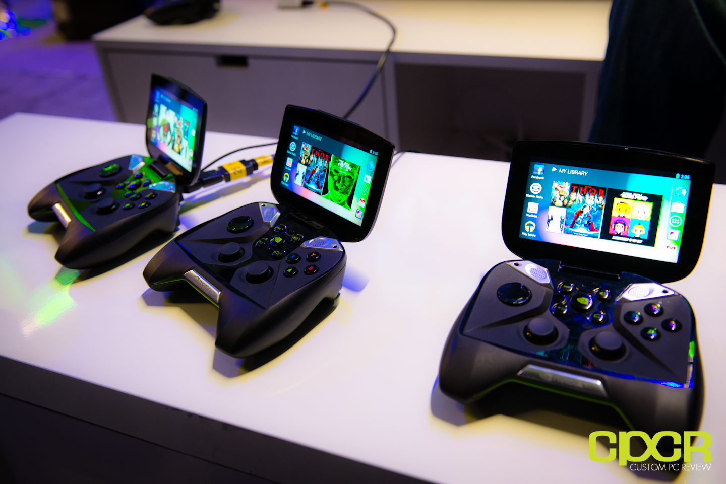 CES 2013 Nvidia Tegra 4, Project SHIELD Gaming Console Hands On, First