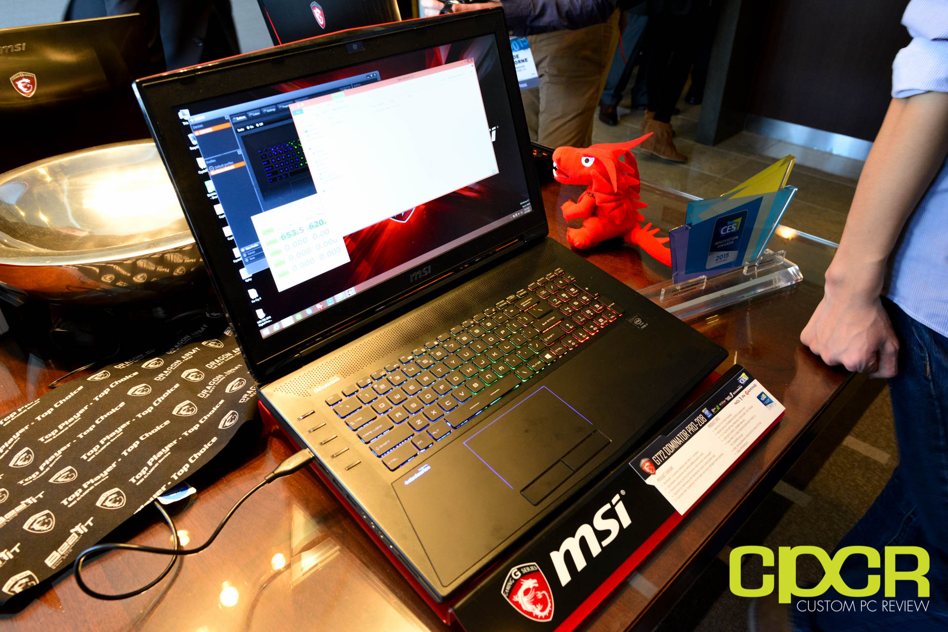 CES 2015 MSI Reveals World's First USB 3.1 Certified
