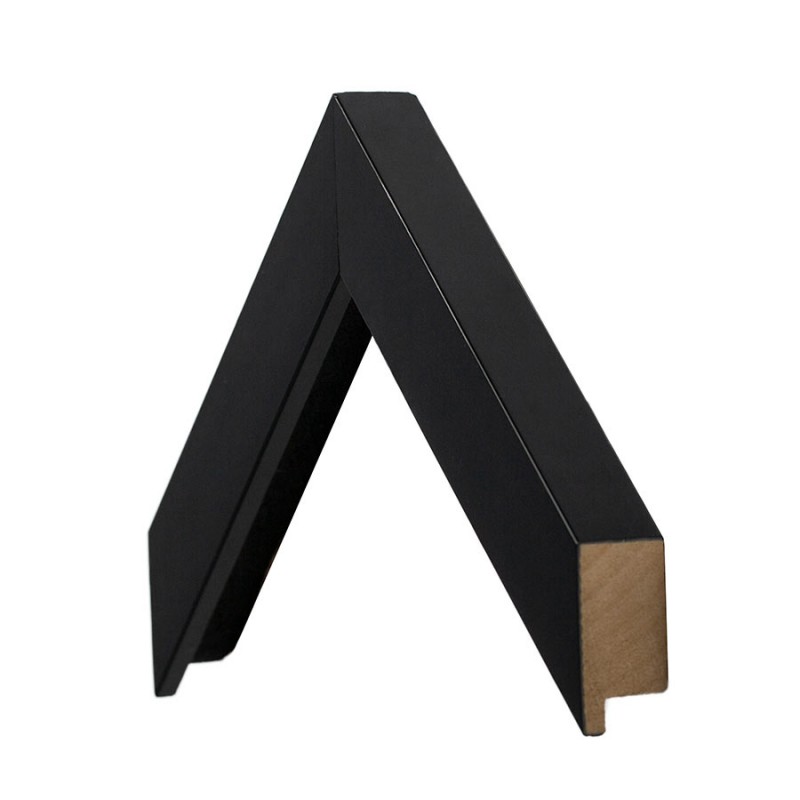 Contemporary Black Wood Photo Frame Custom Picture Frames Canada