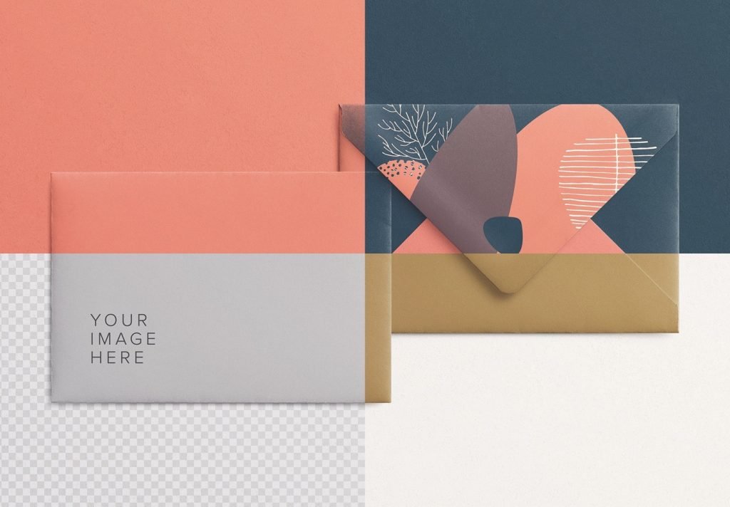 A7 Envelope Mockup Custom Scene
