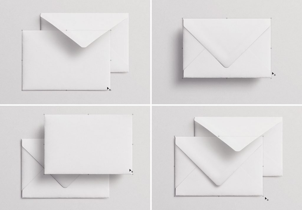 A7 Envelope Mockup Custom Scene