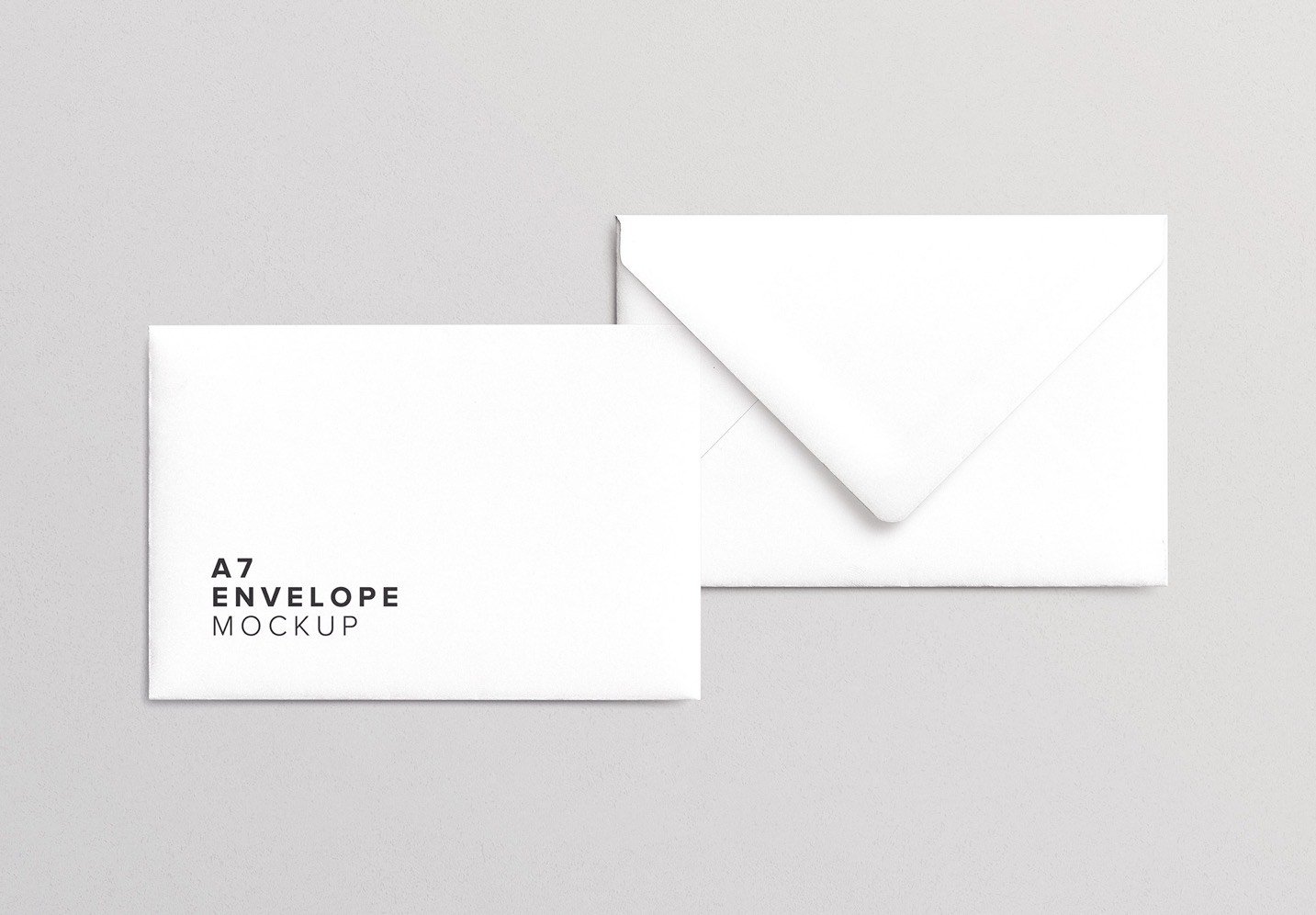 A7 Envelope Mockup Custom Scene